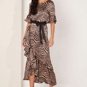 Foxiedox Zebra Print Dress